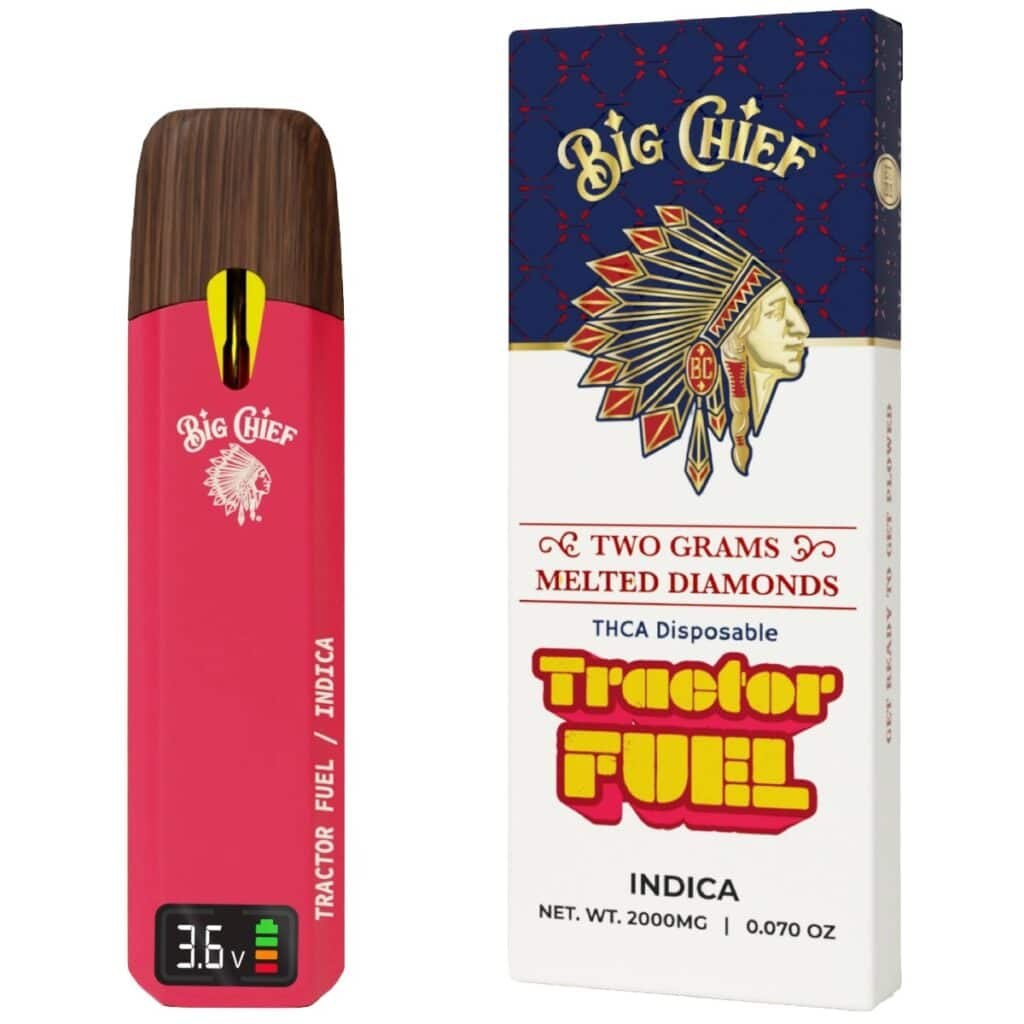 Big Chief Tractor Fuel Melted Diamonds Indica