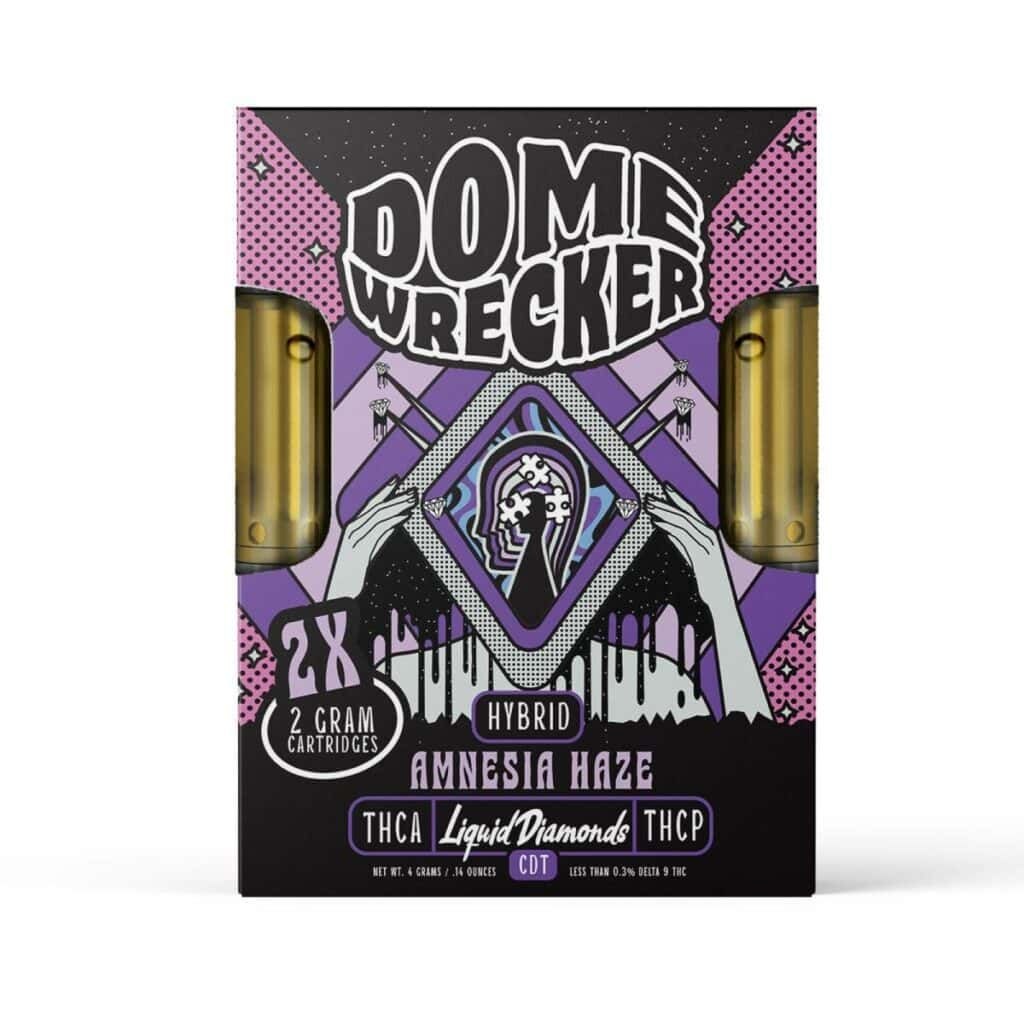 DomeWrecker Iced Amnesia Haze Liquid Diamonds
